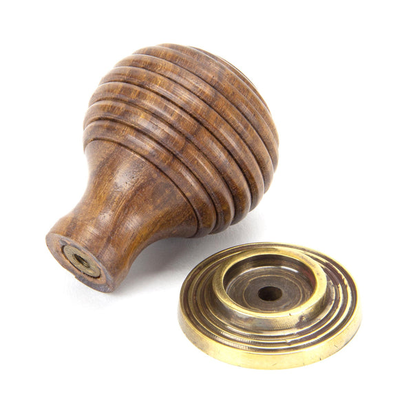 Wooden Beehive Cabinet Knob
