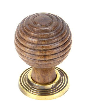 From The Anvil, Rosewood and AB Beehive Cabinet Knob 35mm, Cabinet Hardware, Cabinet Knobs