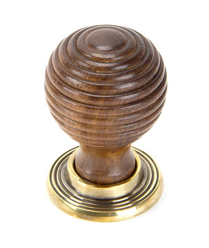 From The Anvil, Rosewood and AB Beehive Cabinet Knob 38mm, Cabinet Hardware, Cabinet Knobs