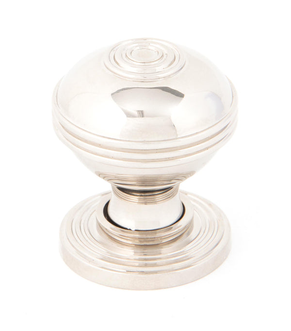 From The Anvil's Polished Nickel Prestbury Cabinet Knob