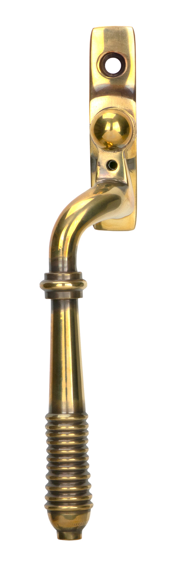 From The Anvil's Aged Brass Reeded Espag