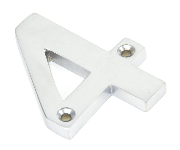 From The Anvil's Satin Chrome Satin Chrome Numeral