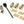 From The Anvil's Polished Brass Secure Stops (Pack of 4)