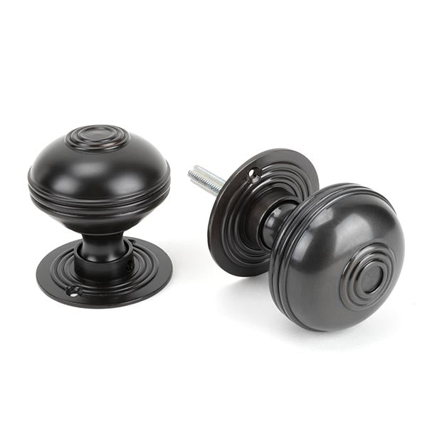 From The Anvil, 63mm Prestbury Mortice/Rim Knob Set, Door Knobs, Mortice Knobs