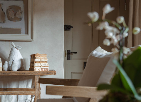 Reeded Lever Lock Set