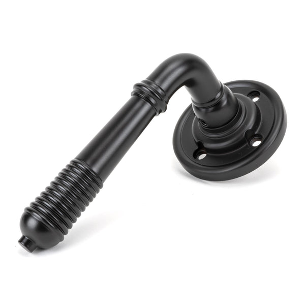 Reeded Lever on Rose Set by From The Anvil