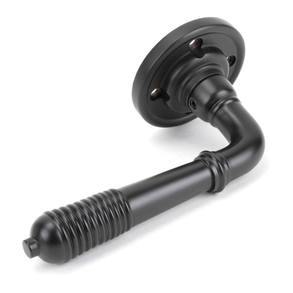 Reeded Lever on Rose Set by From The Anvil
