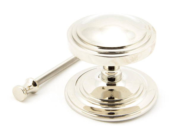 Art Deco Centre Door Knob by From The Anvil