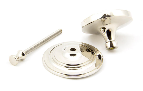 Art Deco Centre Door Knob by From The Anvil