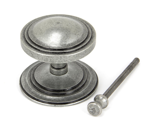 Art Deco Centre Door Knob by From The Anvil