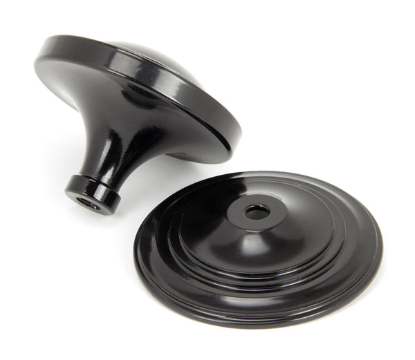 Art Deco Centre Door Knob by From The Anvil