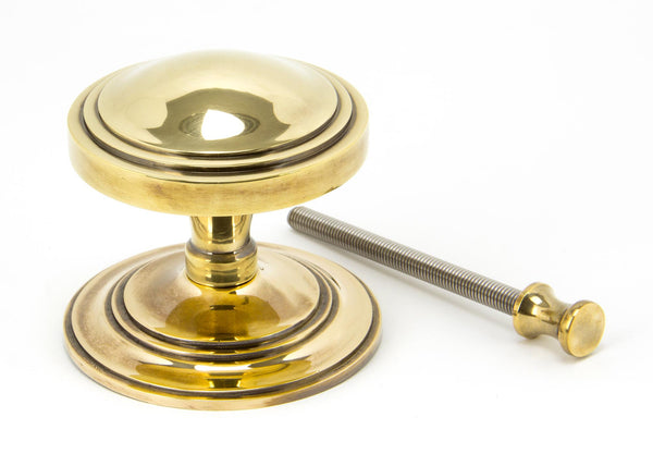 Art Deco Centre Door Knob by From The Anvil