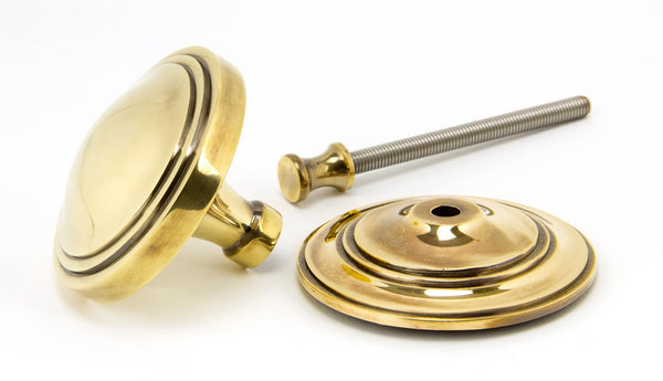Art Deco Centre Door Knob by From The Anvil