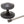 Art Deco Centre Door Knob by From The Anvil