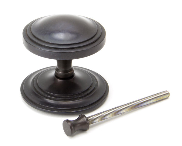 Art Deco Centre Door Knob by From The Anvil
