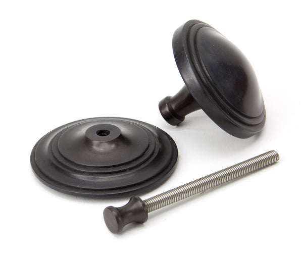 Art Deco Centre Door Knob by From The Anvil