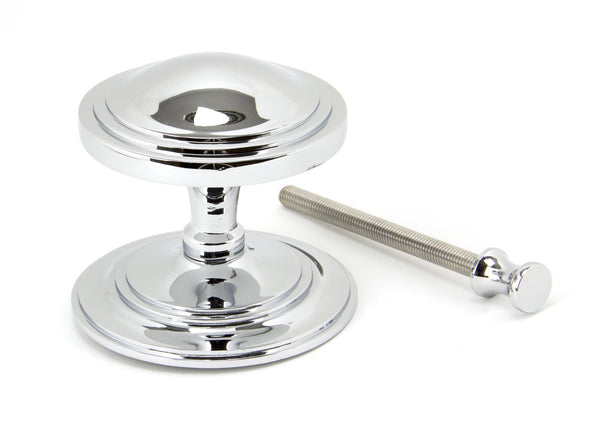 Art Deco Centre Door Knob by From The Anvil