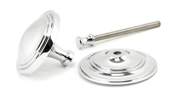 Art Deco Centre Door Knob by From The Anvil