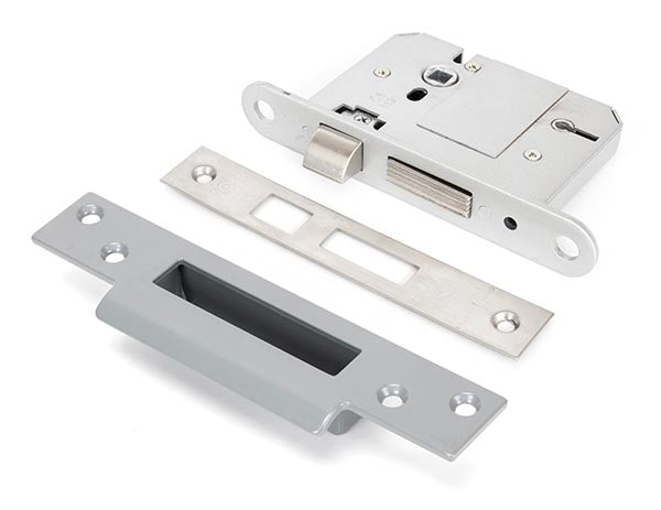 From The Anvil, SS 3" 5 Lever BS Sashlock, Security Products, Sash Locks