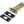 From The Anvil's Black Heavy Duty Tubular Deadbolt