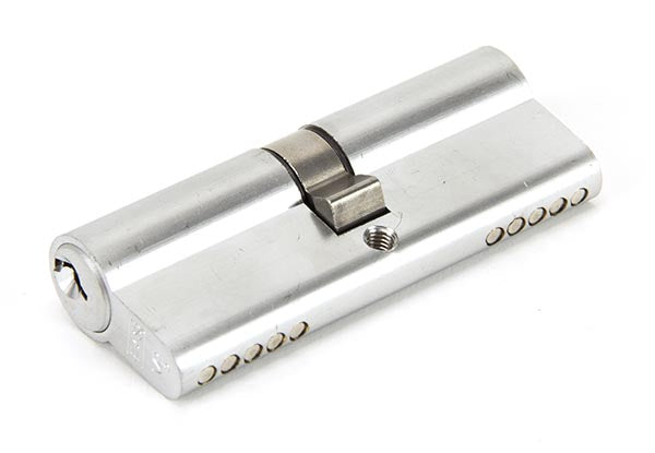 Satin Chrome 40/40 Euro Cylinder