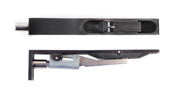 Black PVD Stainless Steel 6" Flush Bolt