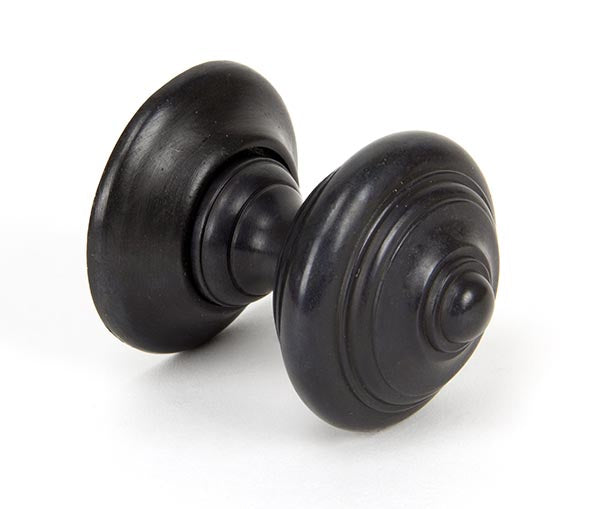 Aged Bronze Elmore Concealed Mortice Knob Set