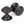 From The Anvil's Aged Bronze Elmore Concealed Mortice Knob Set