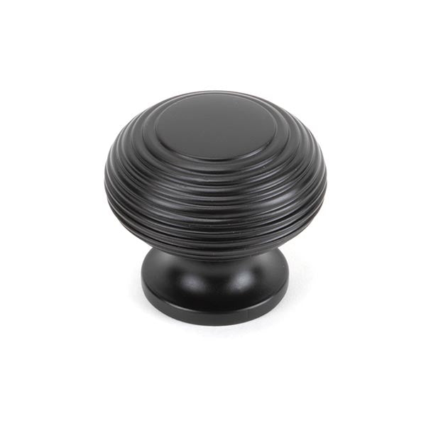 Aged Bronze Beehive Cabinet Knob 40mm