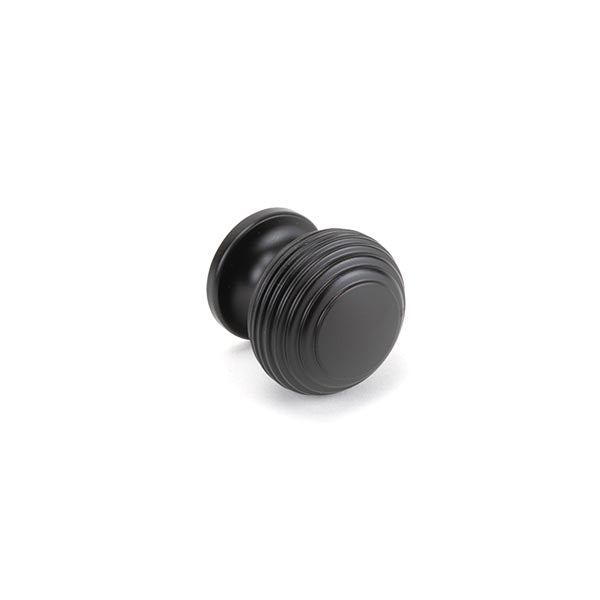 Aged Bronze Beehive Cabinet Knob 30mm