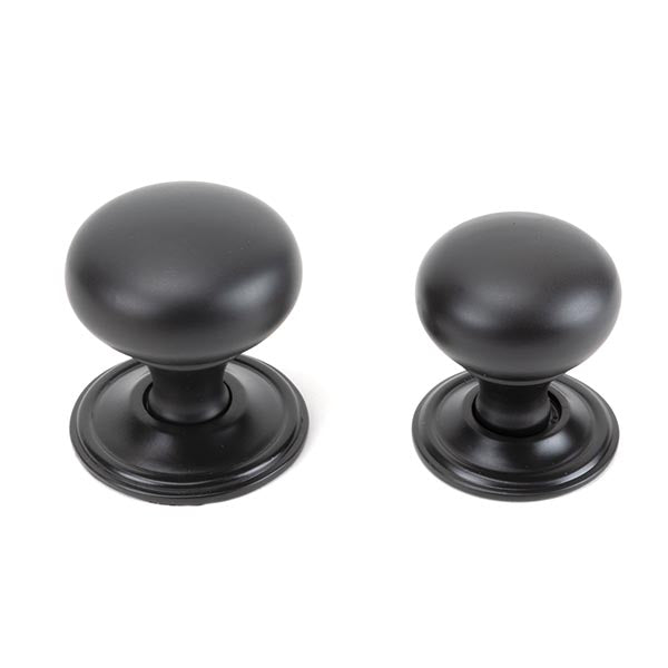 Aged Bronze Mushroom Cabinet Knob 38mm