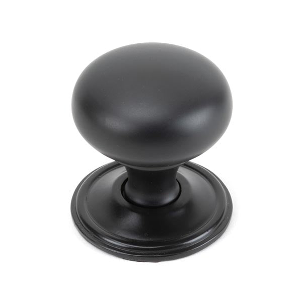 Aged Bronze Mushroom Cabinet Knob 38mm