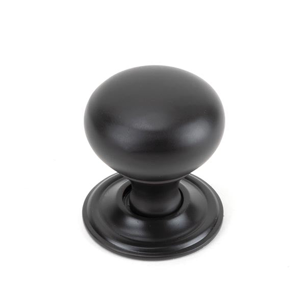 Aged Bronze Mushroom Cabinet Knob 32mm