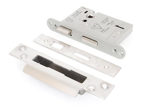 SSS 3" 5 Lever H/Duty Sash Lock KA