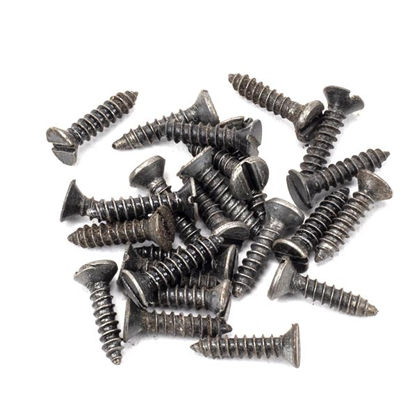 From The Anvil, 4x½" Countersunk Screws (25), Door Bolts & Chains, Screws & Bolts