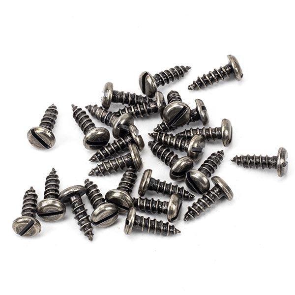 From The Anvil, 8x½" Round Head Screws (25), Door Bolts & Chains, Screws & Bolts