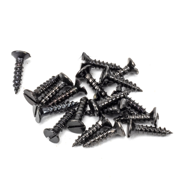 From The Anvil, Dark Stainless Steel 4x¾" Countersunk Screws (25), Door Bolts & Chains, Screws & Bolts