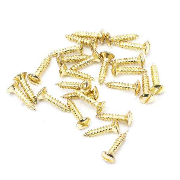 From The Anvil, SS 8x¾" Countersunk Raised Head Screws (25), Door Bolts & Chains, Screws & Bolts