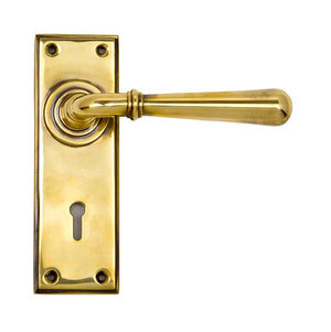 From The Anvil, Newbury Lever Lock Set, Door Handles, Lever Lock