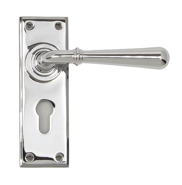 From The Anvil, Newbury Lever Euro Lock Set, Door Handles, Lever Euro