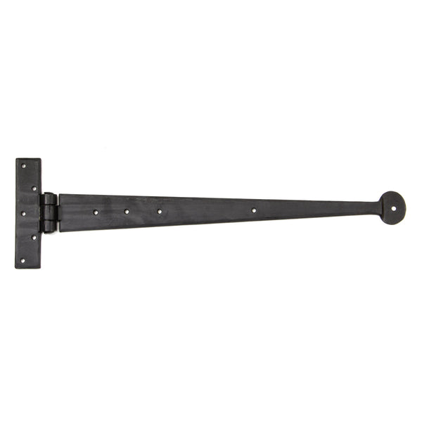 External Beeswax 18" Penny End T Hinge (pair)