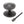 Art Deco Centre Door Knob by From The Anvil