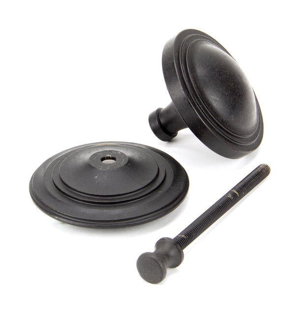 Art Deco Centre Door Knob by From The Anvil