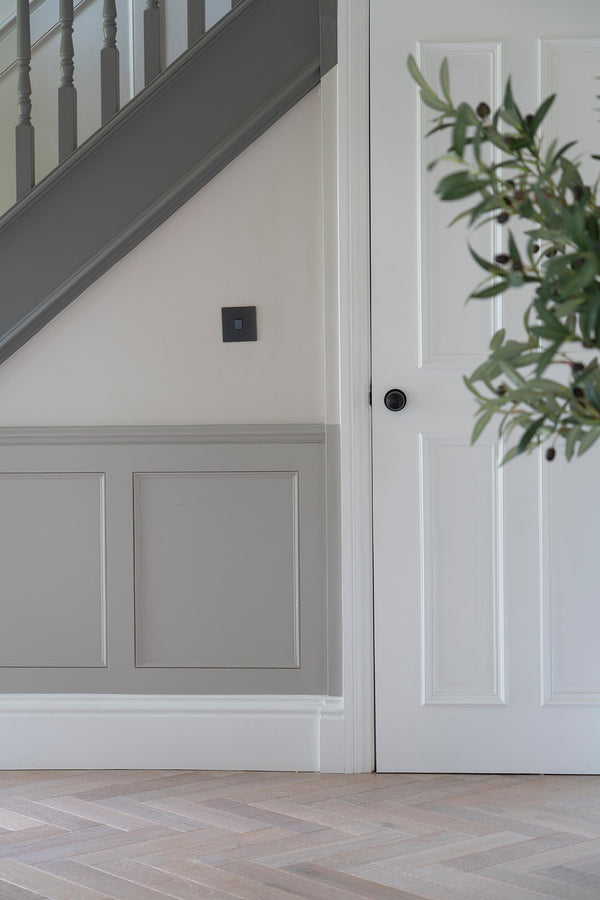 Mushroom Mortice/Rim Knob Set - Large