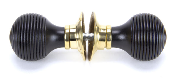 Wooden Beehive Mortice/Rim Knob Set