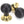 From The Anvil, Ebony & Beehive Mortice/Rim Knob Set, Door Knobs, Mortice Knobs