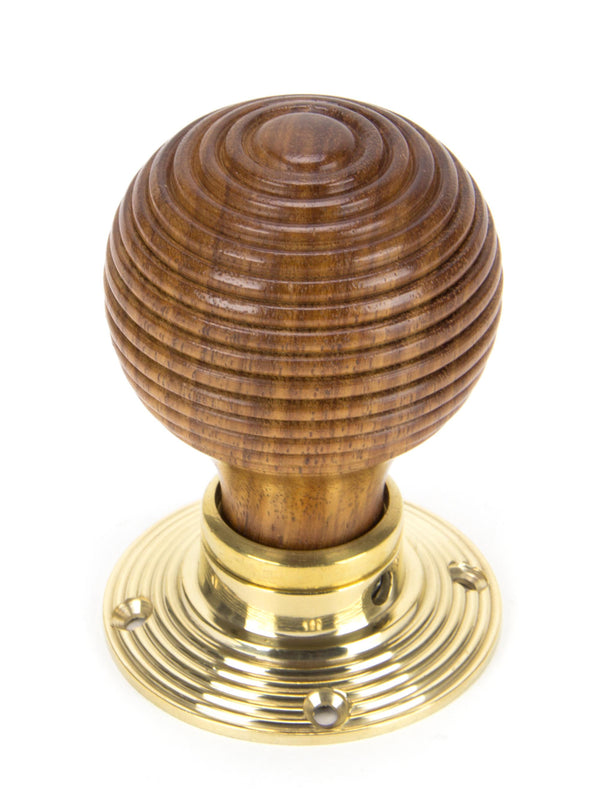 Wooden Beehive Mortice/Rim Knob Set