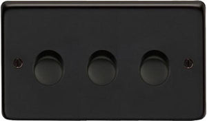 From The Anvil, MB Triple LED Dimmer Switch, Electrical Switches & Sockets, Electrical Switches & Sockets