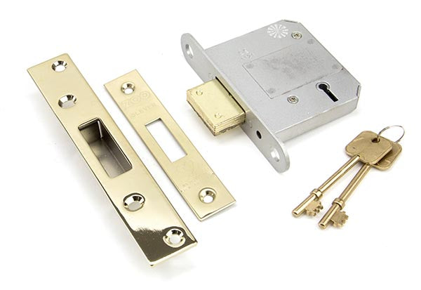 From The Anvil, PVD 3" 5 Lever BS Deadlock KA, Security Products, Deadlocks & Deadbolts