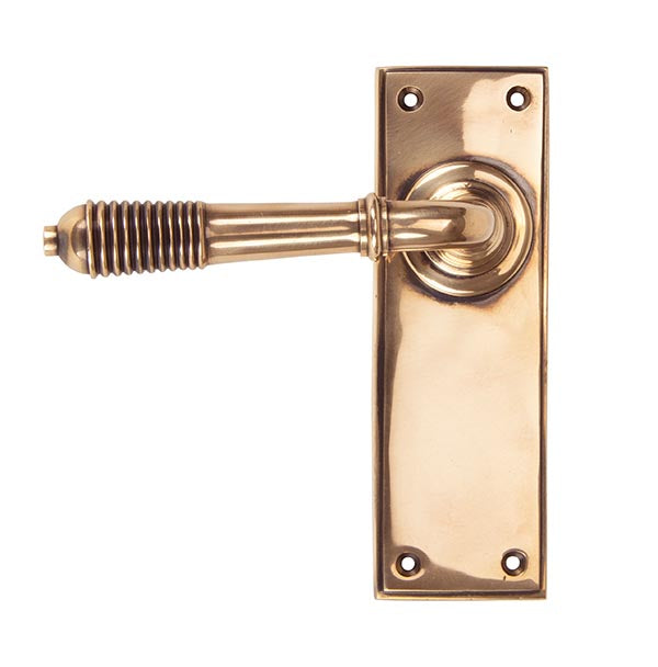 From The Anvil, Reeded Lever Latch Set, Door Handles, Lever Latch